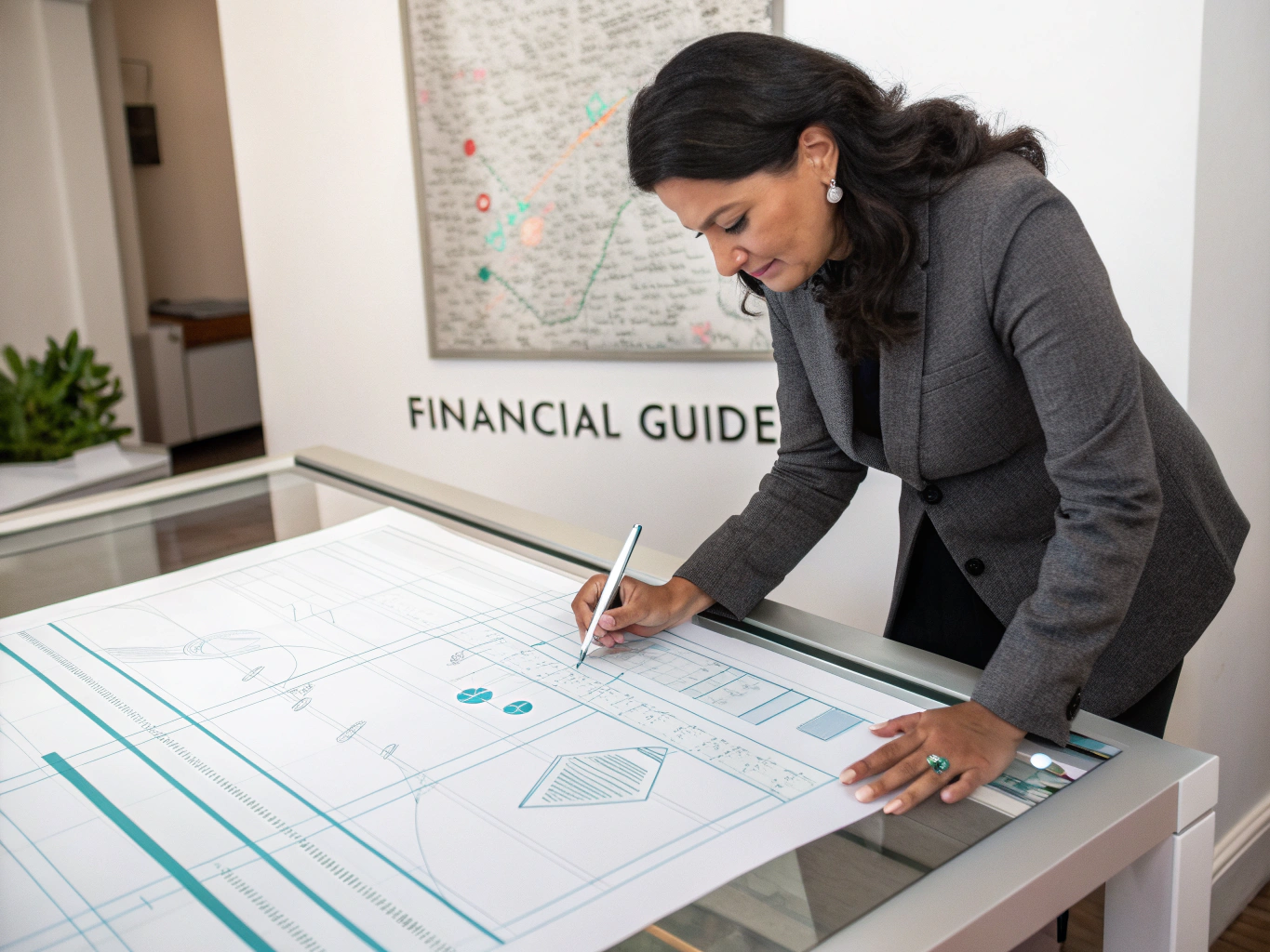 Architectural site plan and project documentation